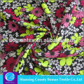 Cheap woven flower girl dress printed 100% polyester wool peach fabric